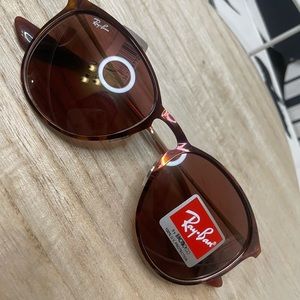 RayBan Erika Metal Bordeaux Tortoise 54mm